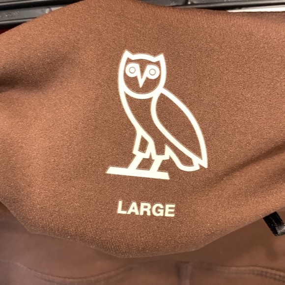 NWOT OVO Brown Activewear Leggings Size L - Picture 7 of 8